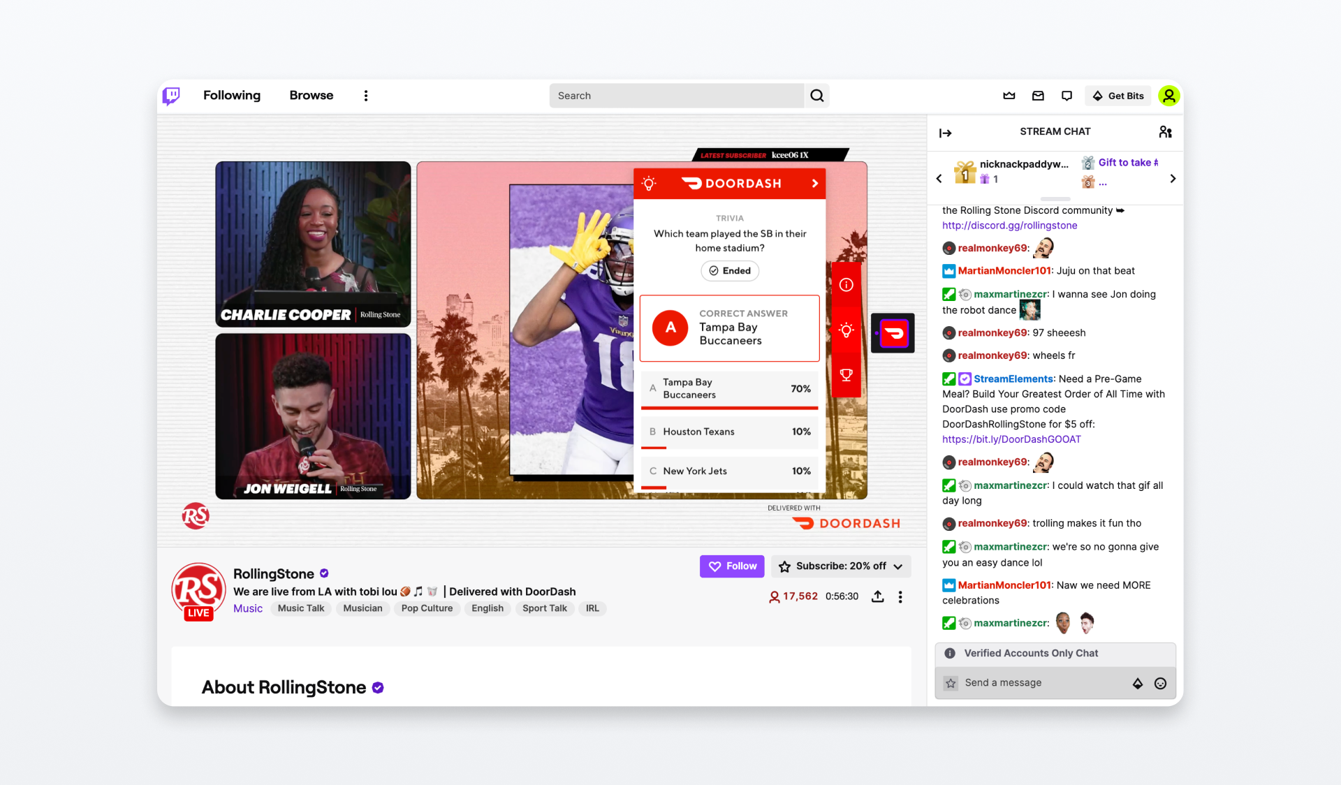DoorDash_Stream-Screenshot