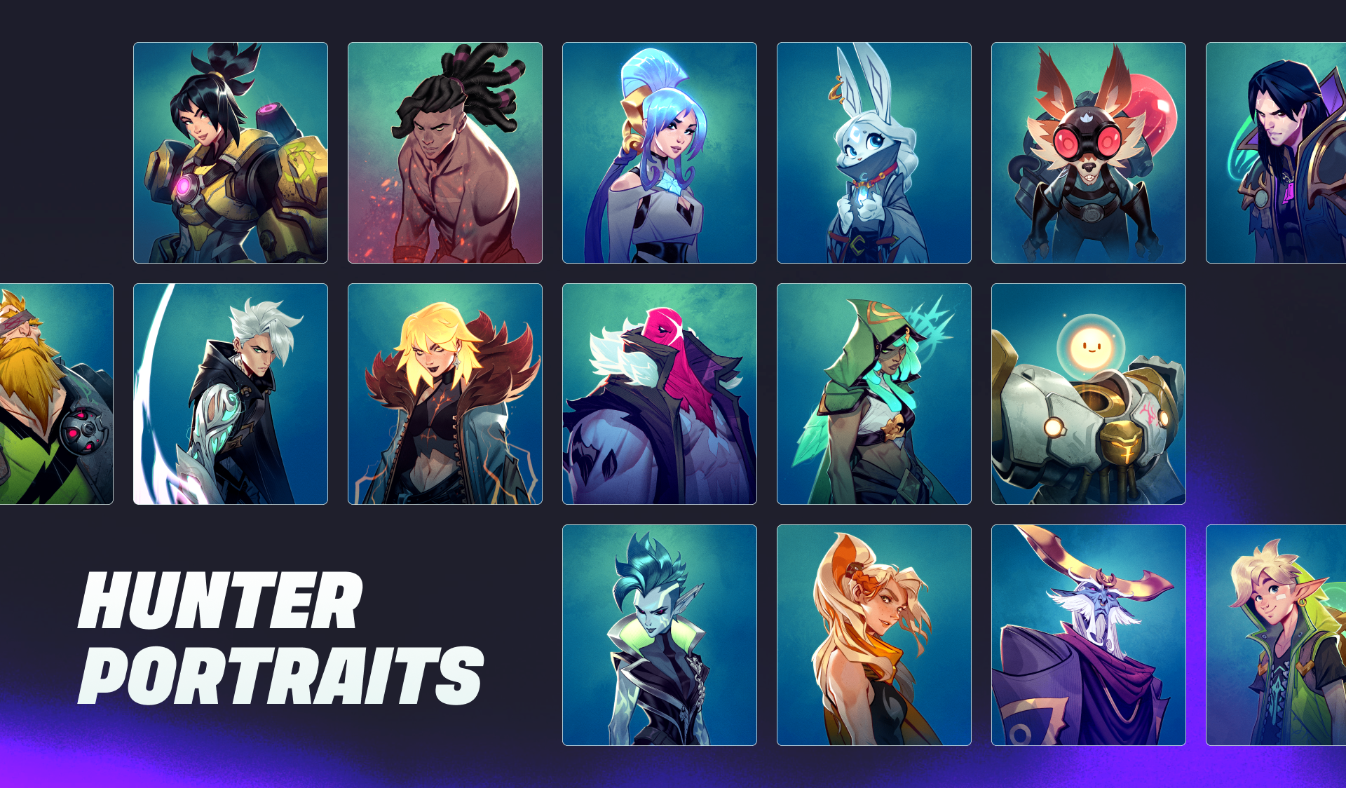SUPERVIVE-Hunter-Portraits-01